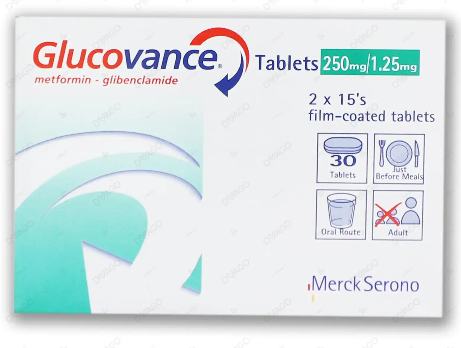 Glucovance Tablets 1.25/250 Mg